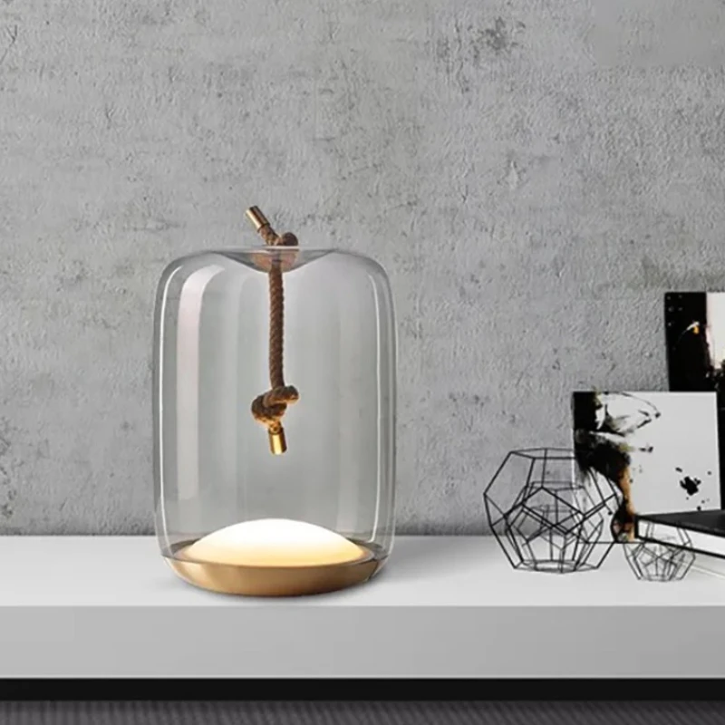 

Скандинавские креативные светодиодные торшеры, дизайнерские стеклянные настольные лампы, гостиная, спальня, кабинет, высококачественное украшение, художественные светильники