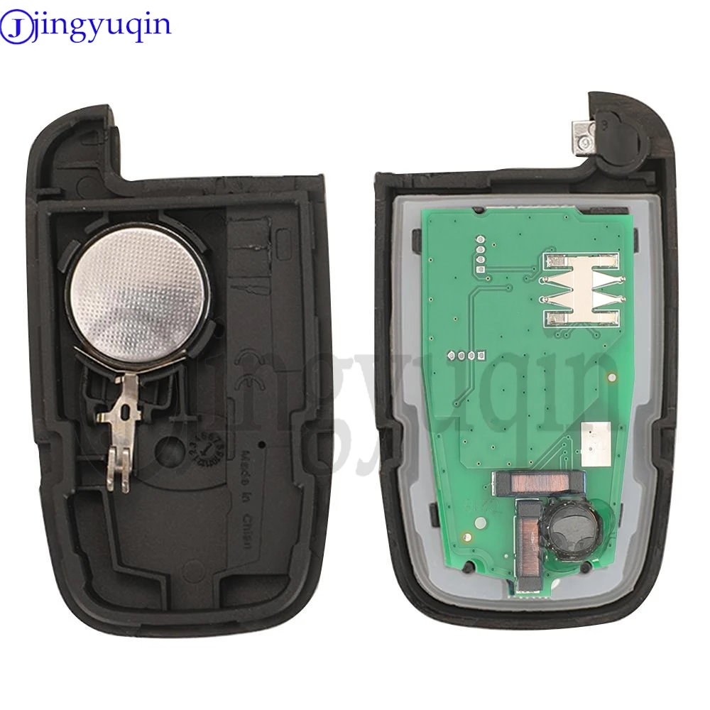

jingyuqin SY5HMFNA04 315/433MHz Remote Key For Hyundai I30 IX35 Sonata Genesis Equus Veloster Kia Forte Soul Rio Borrego Sorento