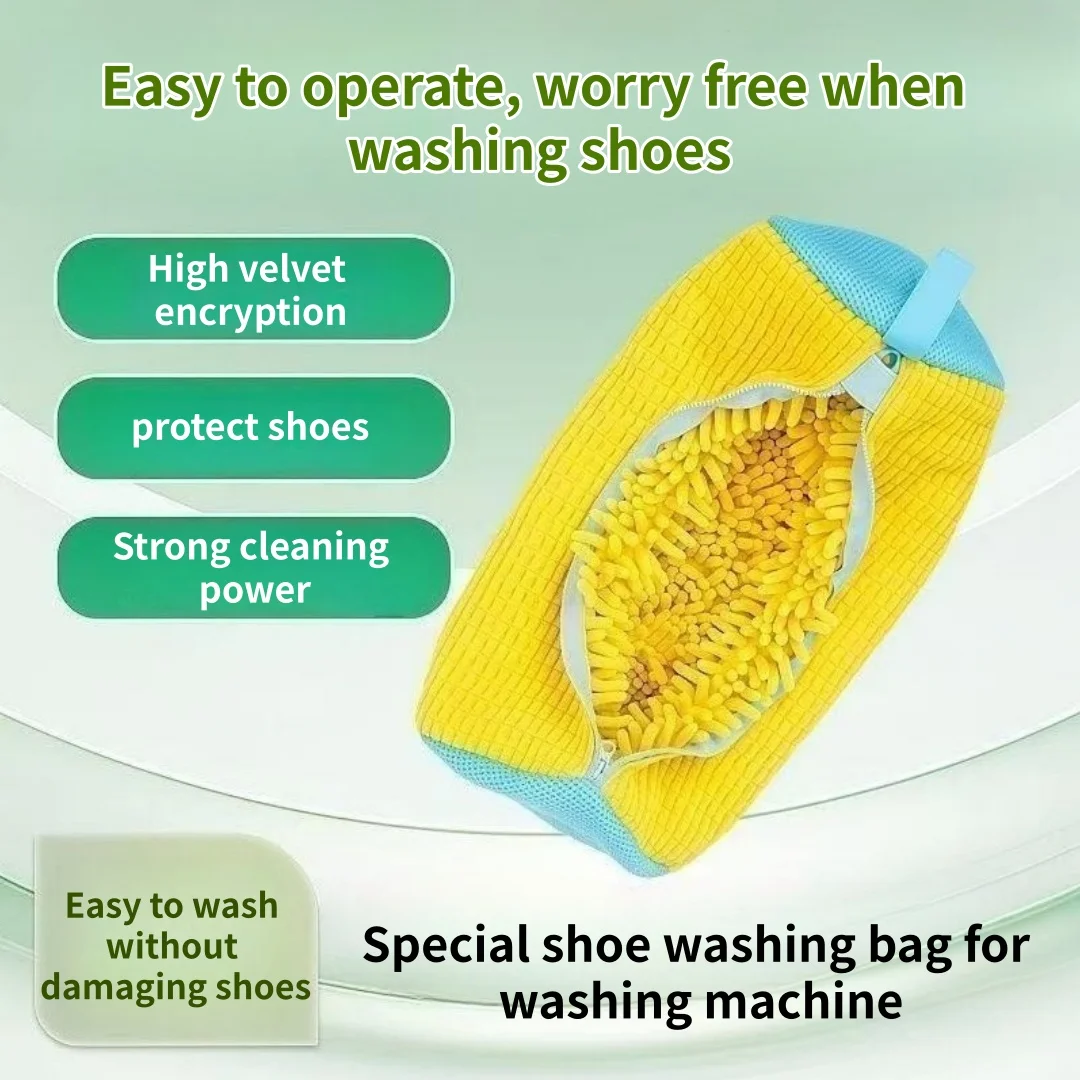 Shoe laundry bags, laundry shoe bags for washing machines and dryers, reusable and durable zipper sports shoe laundry bags