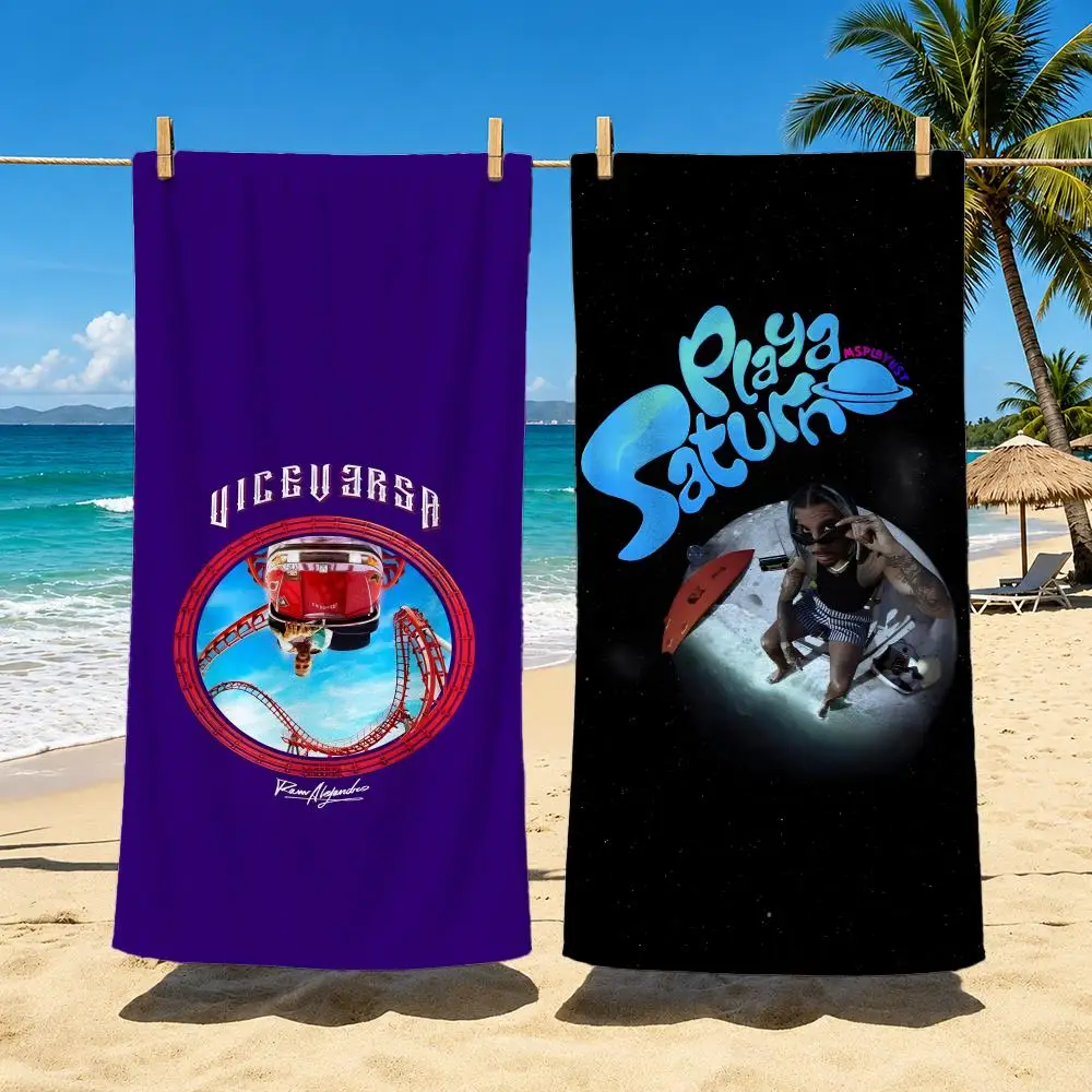 Singer R-Rauw Alejandro Towel Towel beach towel, quick drying absorbent bath towel for Swim,Gym,Camping,Outdoor hot