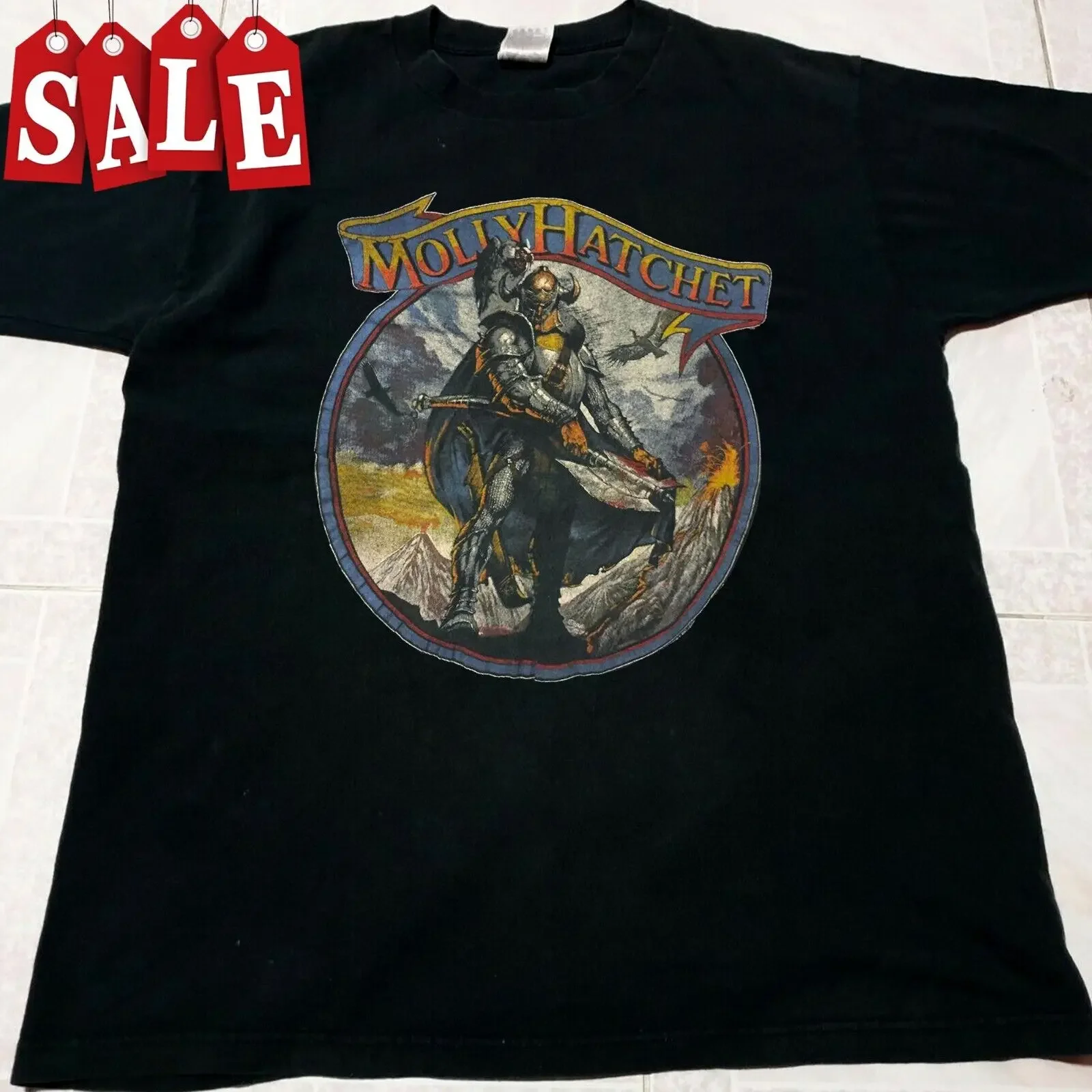 

Popular Molly Hatchet Short Sleeve Men S-235XL Tee NLS5.176