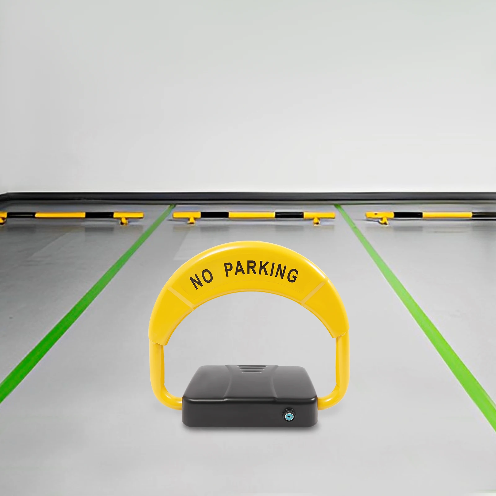 قفل مساحة ركن السيارة Ipx6 مقاوم للماء وقابل للسحب، مانع فولاذي من سبائك الصلب سريع الارتفاع 6s للاستخدام السكني للمجموعة التجارية