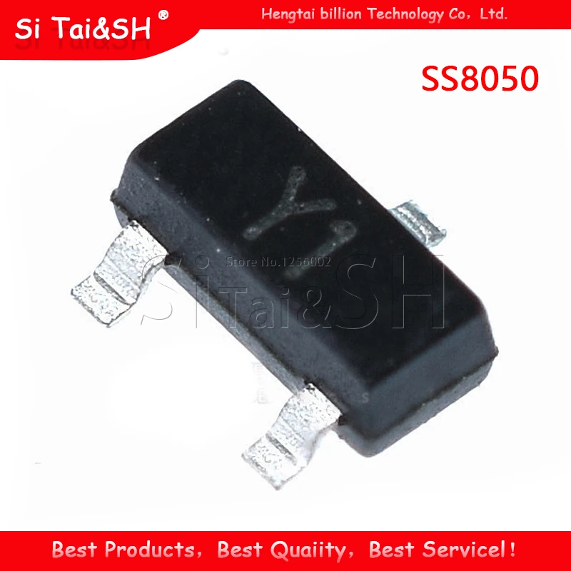 Si Tai&SH 100PCS SS8050 SOT23 MMBT8050 SOT MMBT8050LT1G SMD Y1 SOT-23 new transistor Data system
