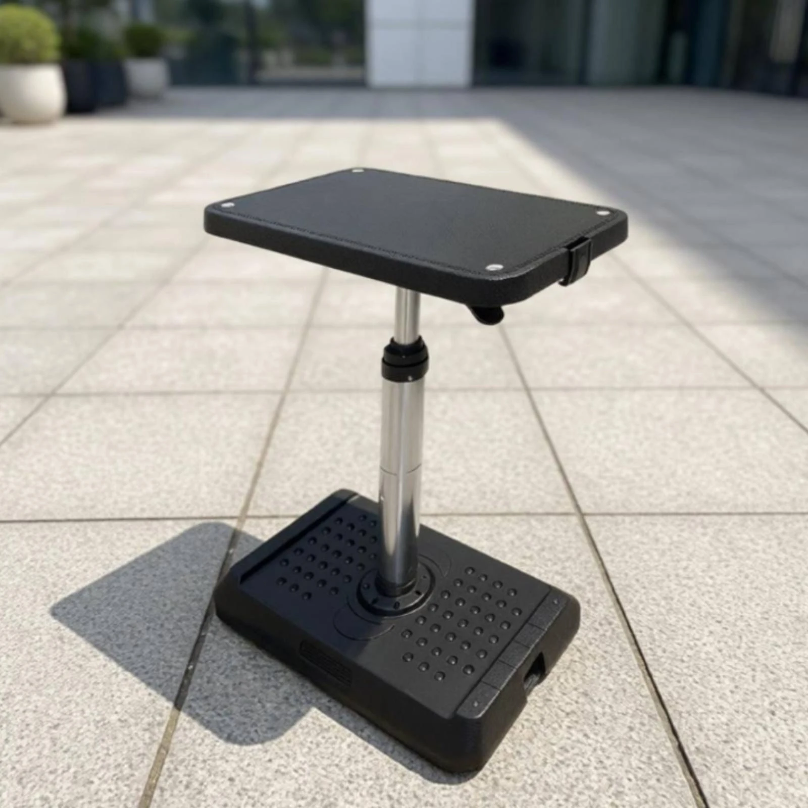 Foldable Car Table Portable Car Desk with Adjustable Height for Distant Workers, Mobile Office, Road Trips