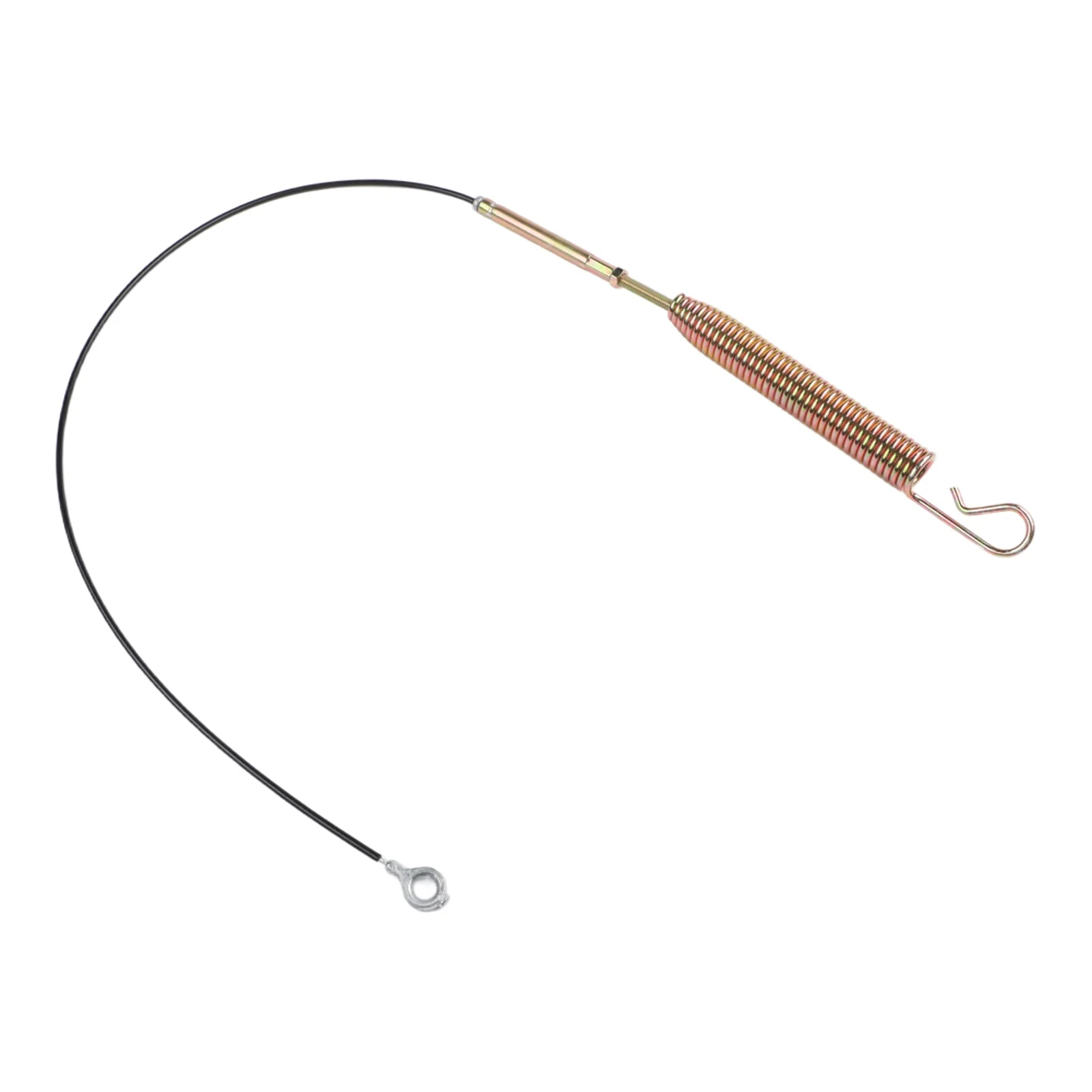 16.1 Inches Upper Traction Cable Adjustable Spring Cable Snowblower Cable Adjustable Spring End Metal Construction