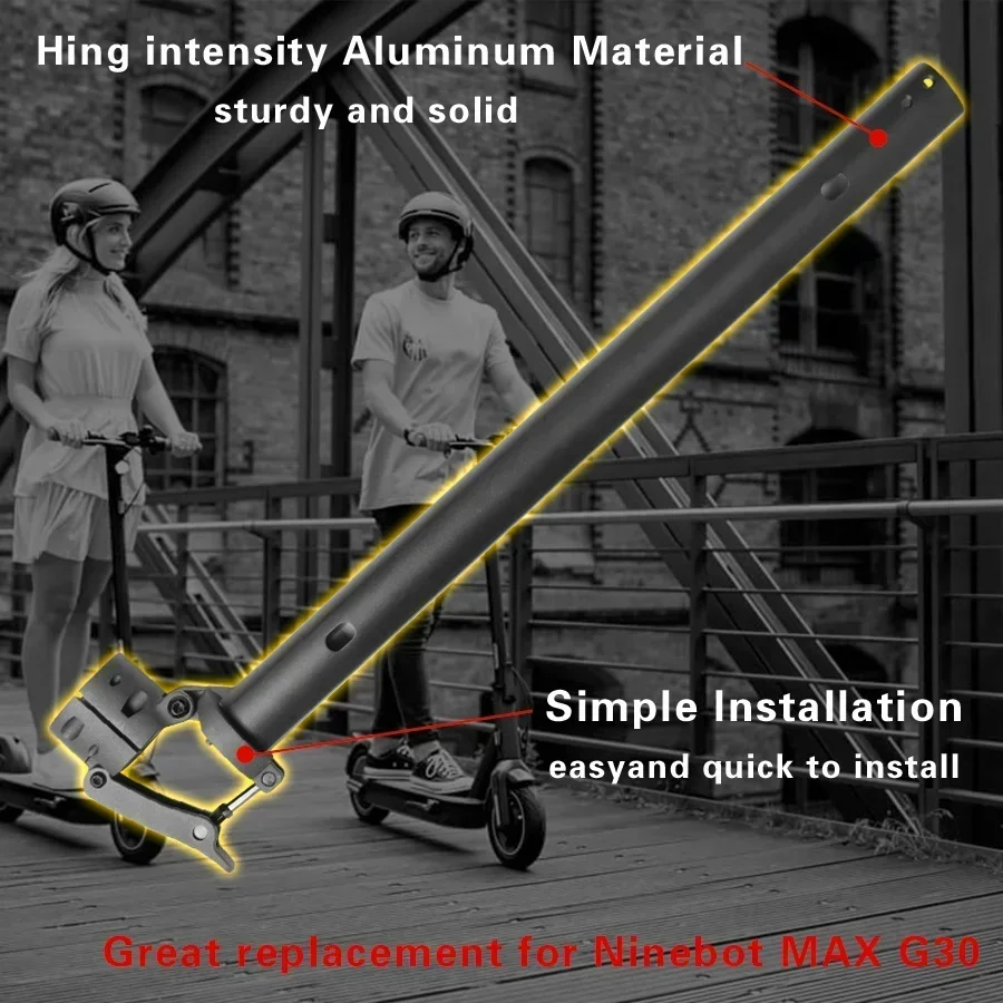 Klappstange für Ninebot MAX G30 Elektroroller, Ständer, Stangenbasis, Feststellschraube, Klappschlüssel, Reparatur, Ersatzzubehör – Detail 13