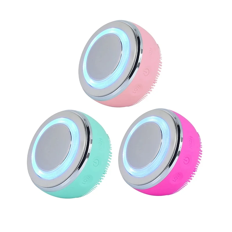 Skin Sonic Vibrating Massager Cleaning Washing Ultrasonic Face Cleanser Electric Facial Cleansing Brush