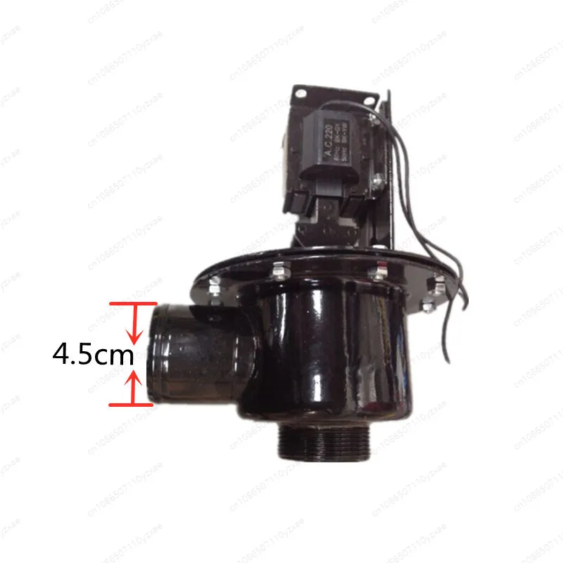 Industrial washing machine accessories drain valve assembly, a complete set of electromagnet automatic drain valve