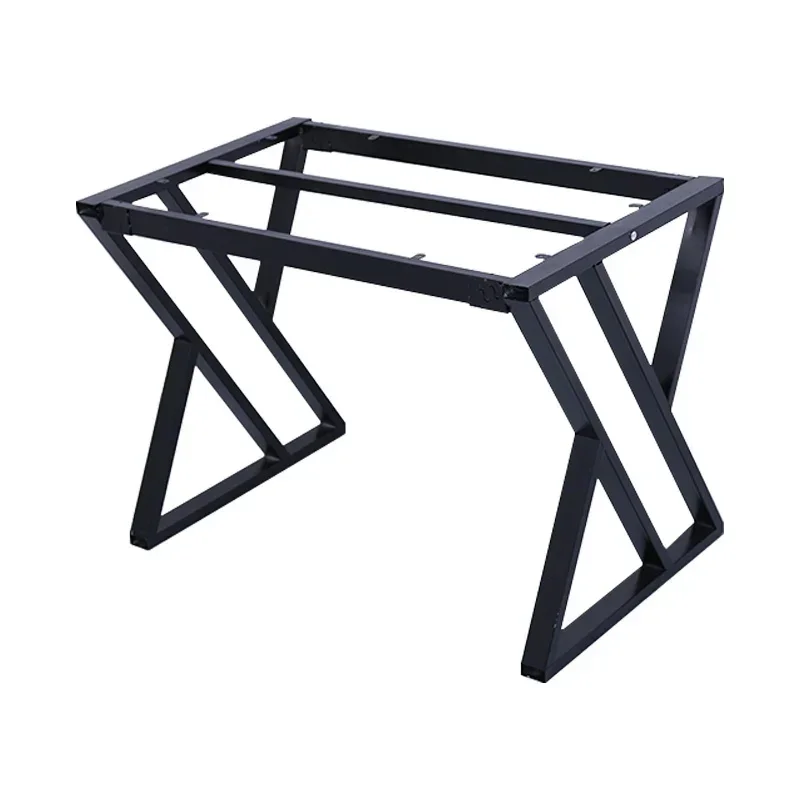 Iron Baking Lacquer Table Leg Metal Table Table Bracket Office Computer Desk Iron Frame Furniture Accessories Table Rack