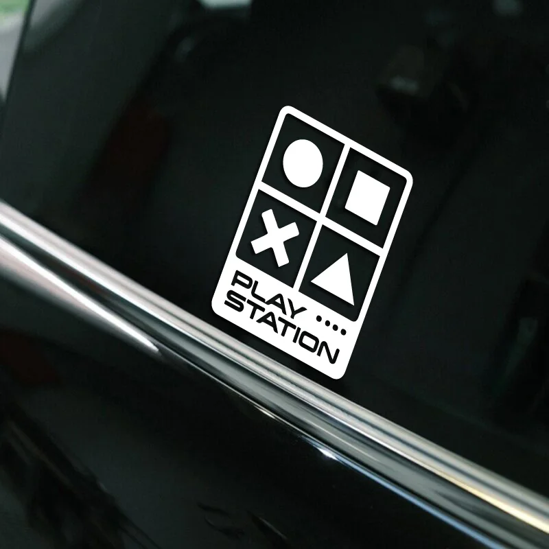 ملصقات بلاي ستيشن لمشغل الألعاب ، مضحكة ومبتكرة ، ملصق عالي الجودة للسيارات والشاحنات والدراجات النارية وأجهزة الكمبيوتر المحمولة #3
