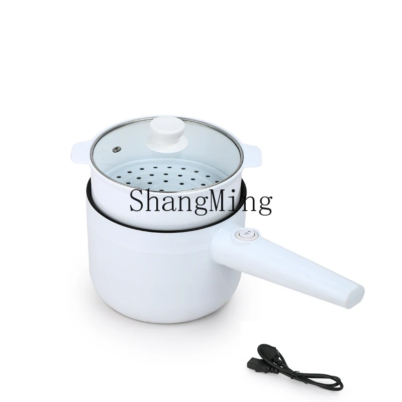 

ZYY Multifunctional Small Hot Pot, Noodles and Porridge Electric Wok, Non-stick Small Electric Wok