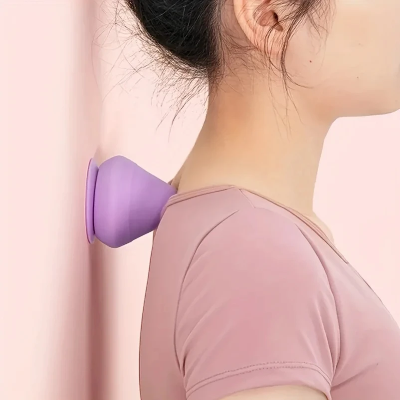 

Wall-mounted Fascia Cone Multi-Function Suction Cup Wall Massager For Back Muscle Relaxation Arm Foot Massager Trigger Point