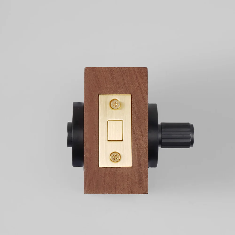 Dooroom Brass Lock Door Black Striped Thumb Knob Design Privacy With Identification Mark Bathroom Door Hardware Door Locks