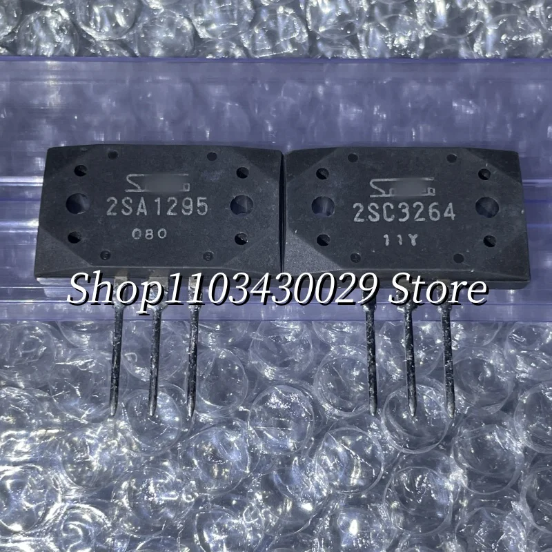 5Pairs(10PCS) New Original 2SA1295 A1295 + 2SC3264 C3264 MT-200 NPN + PNP Paired Transistors