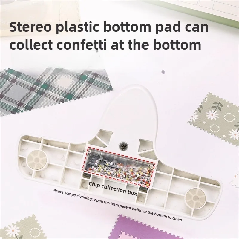 KW-trio Large Hole Punch Cutter DIY Stamp Paper Craft Decor School for Kids Scrapbooking Handmade Press Flower Tool Stationery