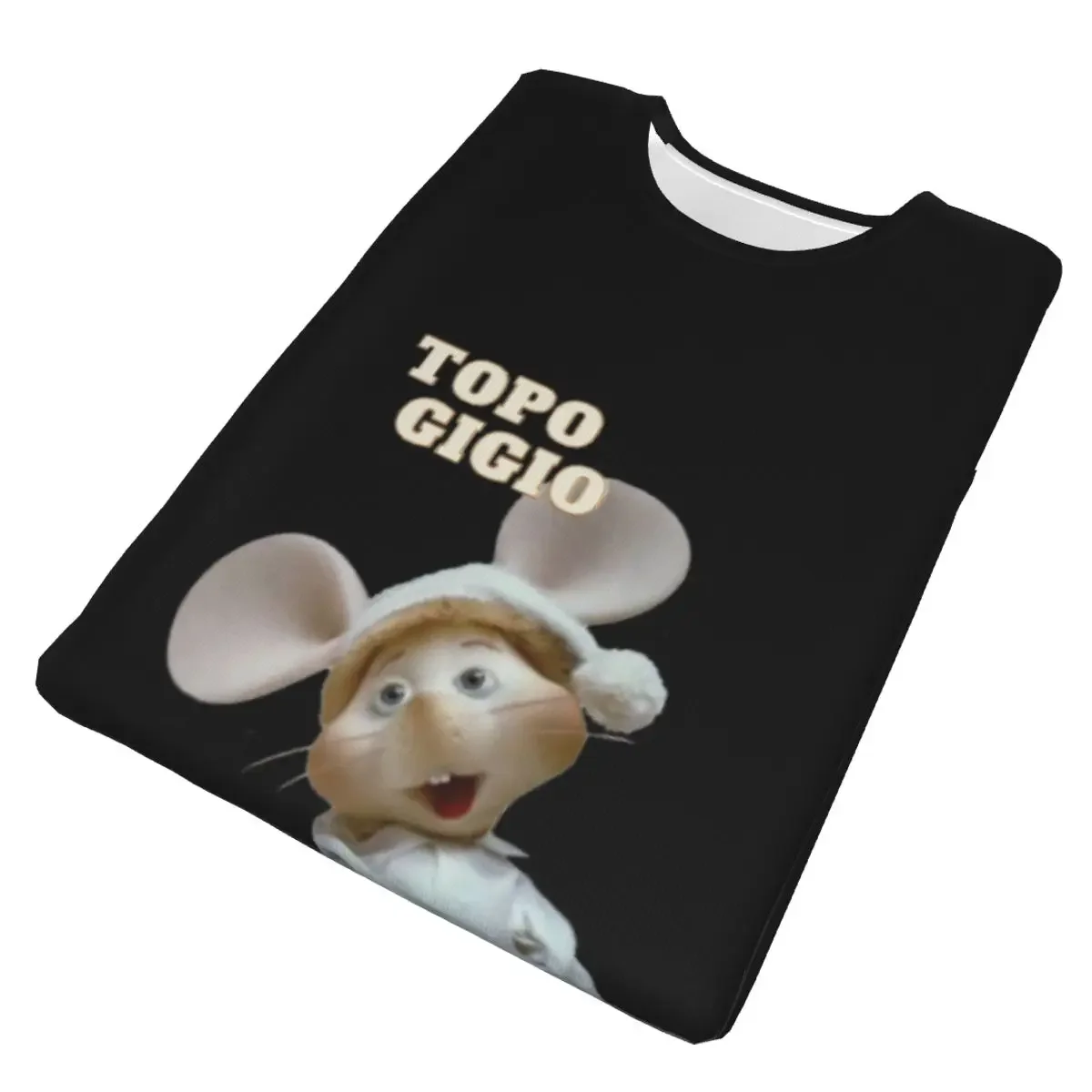 Camiseta de poliéster Topo Gigio, camisetas de moda para hombre, camisetas de manga corta con cuello redondo para hombre