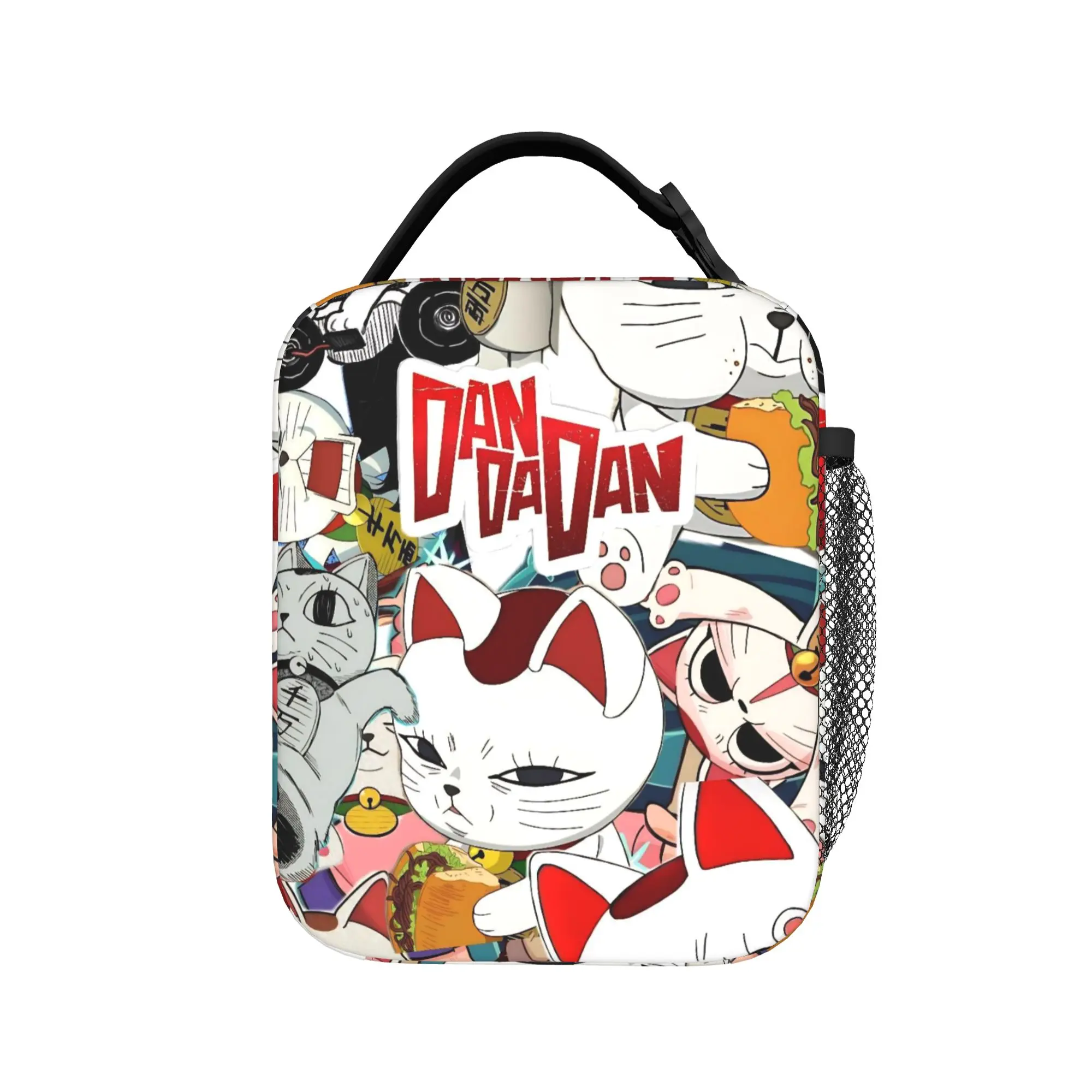 Dandadan Anime Turbo Granny Thermal Insulated Lunch Bag for School  Reusable Food Bag Container Cooler Thermal Food Box