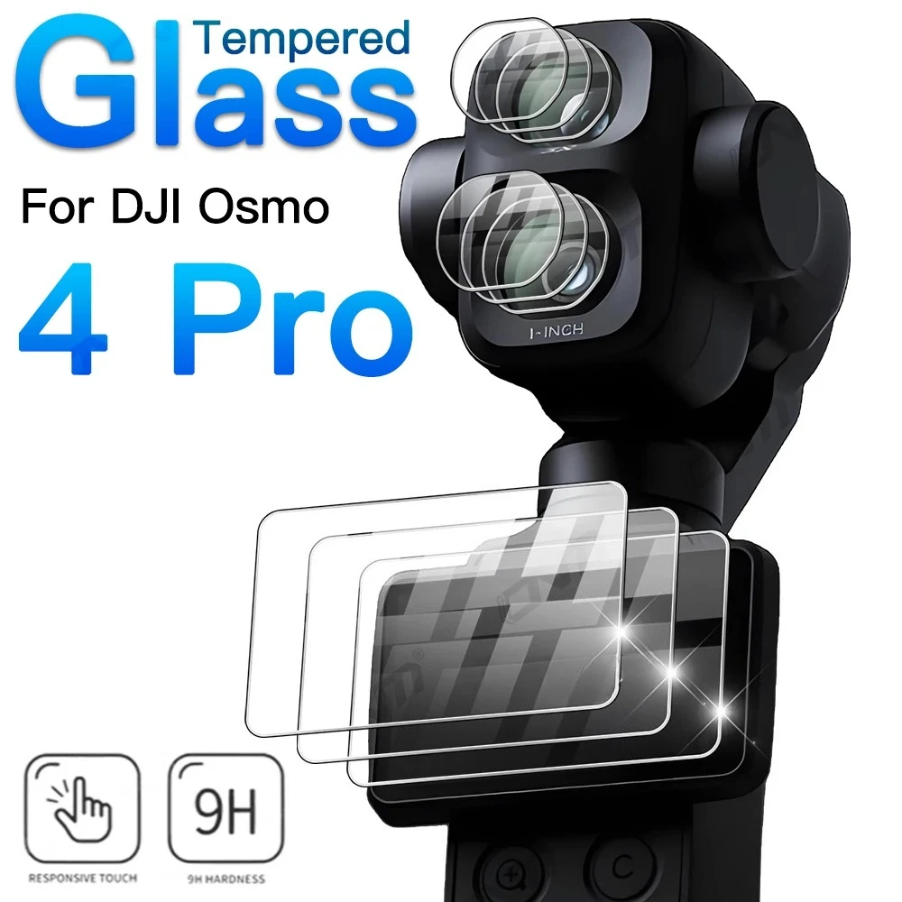 �y�Z�[�����zDJI Osmo Pocket 4 Pro�p9H�����K���X�X�N���[���������Y�v���e�N�^�[�APocket 4P�A�N�Z�T���[�p���������h�~�t�B����