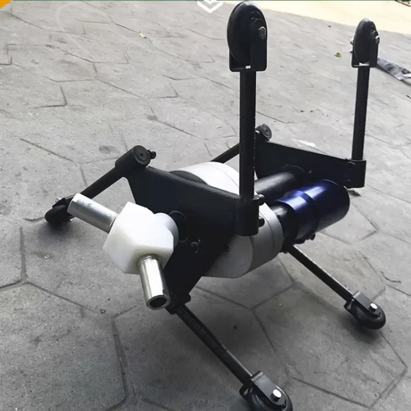 Pipe Inner Wall Sandblasting Open Round Pipe Sandblasting Gun Head Sandblasting Wall Rust Removal Machine