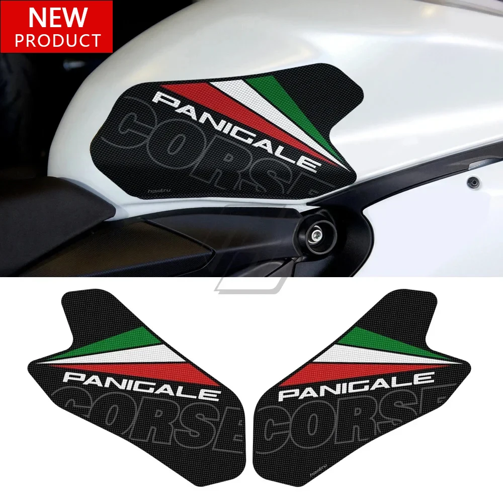 

Для модификации мотоцикла Ducati Panigale 899 959 1199 1299 V2 противоскользящая боковая панель топливного бака, комплект наклеек на коленную накладку