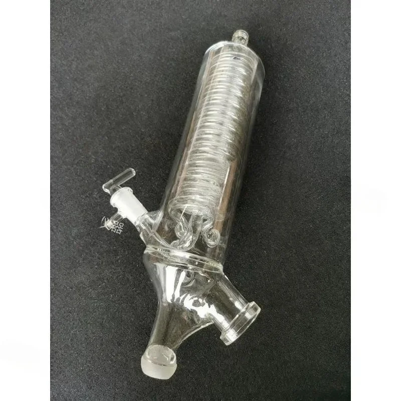 V‑Type Condenser Tube, Compatible with R‑210/215/300 Rotary Evaporator Glass Spare Part
