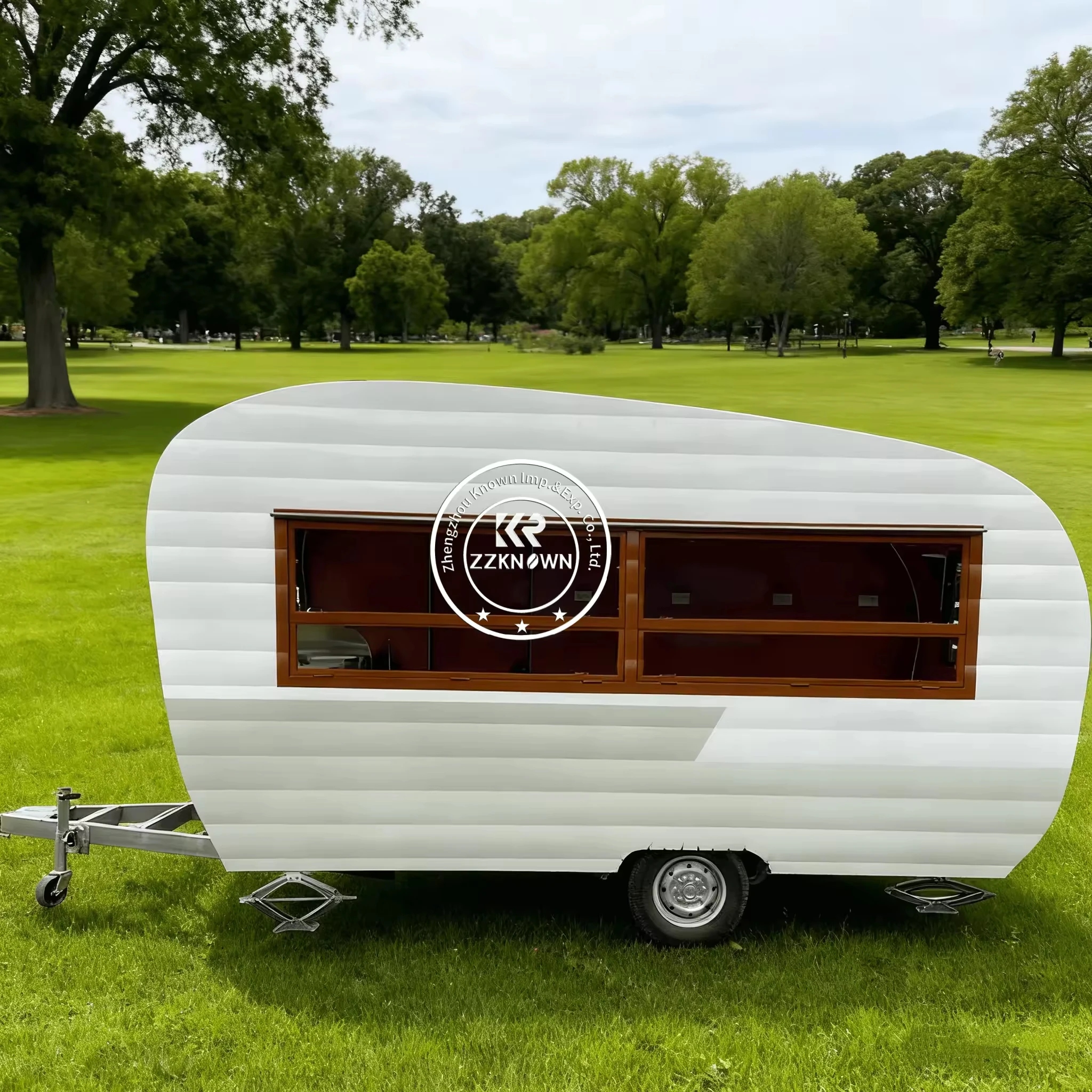 

Грузовик Мобильный хот-дог Фургоны Уличная тележка для еды Коммерческий сервис Окно Кофе Прицеп Контейнер для напитков