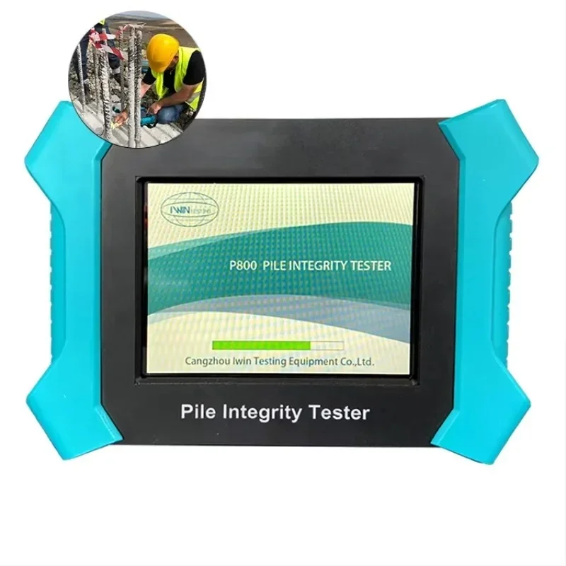 Bored Pile Sonic Test Concrete NDT Equipment ASTM D5882 Low Strain Pile Integrity Tester Equipment Reflected Wave Method