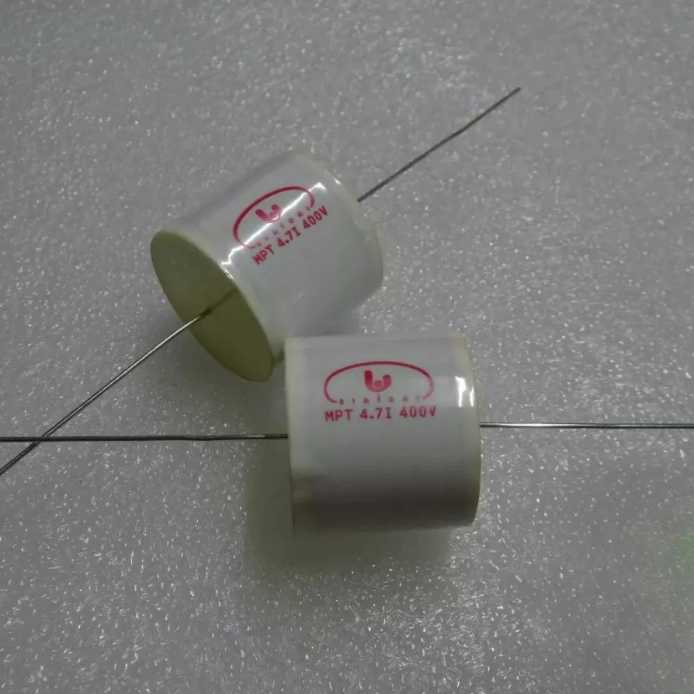 

1PCS MPT 4.7uf 400v 4u7 475 Brand new axial non-polarized frequency divider capacitor