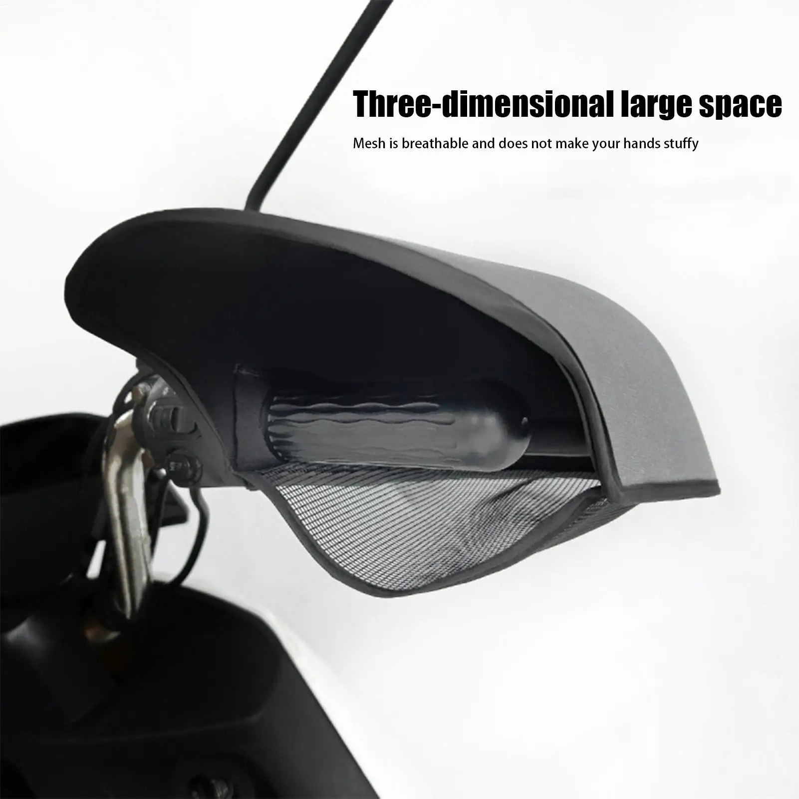 Electric car handlebar cover motorcycle battery car hand guard cover summer sunscreen heat shading gloves rain windshield handle