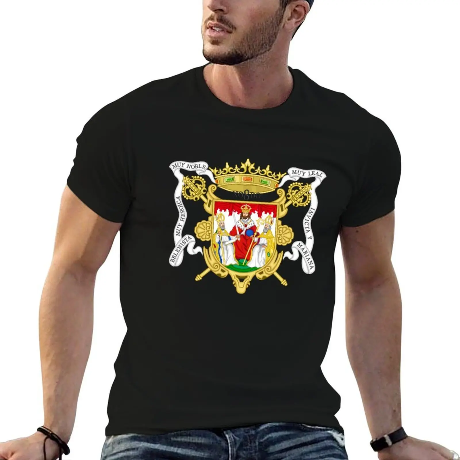 

Sevilla Coat of Arms T-Shirt anime t shirts for man man t shirt summer T-Shirt
