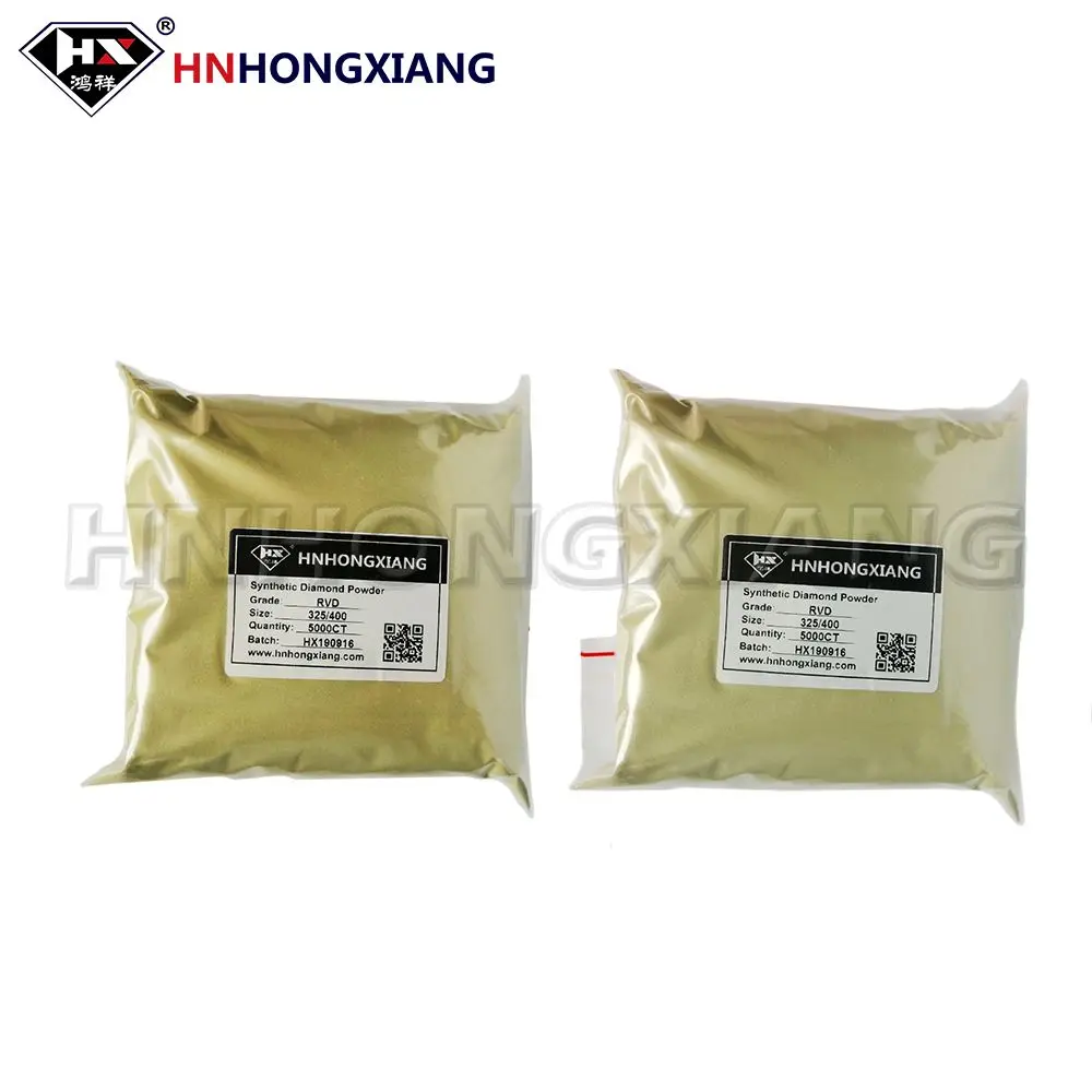 Poudre de diamant artificielle RVD, Certification de marque, Assurance qualité HX