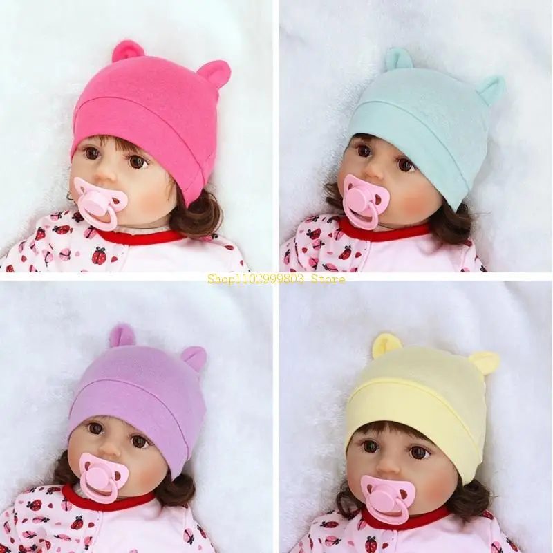 

Toddler Boys Girls Beanie Headwrap Newborn Shower Gifts Baby Bear Ears Hat J0MF