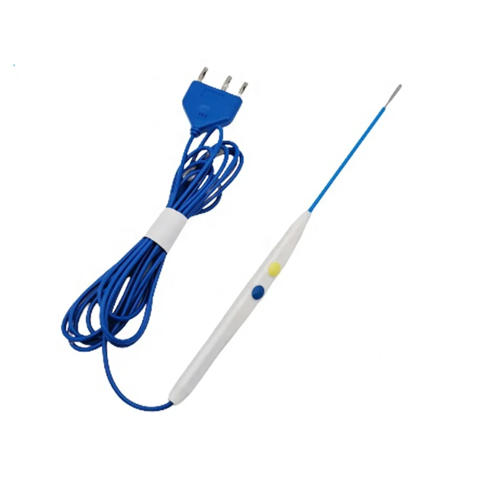 Extendable Cautery Pencil Monopolar Electrosurgical Pencil Single-Use Hand Activated Touch Extendable Blade Electrode