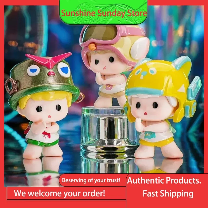

Genuine Zozo Zuozuo Awesome Cuteness Zo Series Mini Blind Box Lovely Mecha Cute Particle Figurines Trendy Ornaments And Gifts