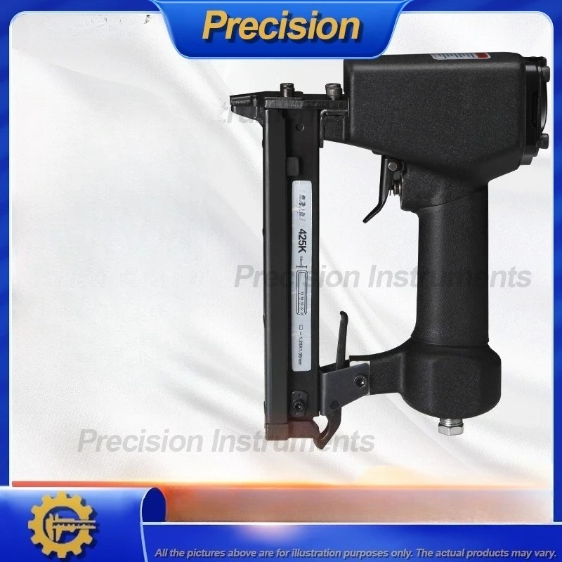 2026 Heavy Duty Pneumatic Nail Gun for Woodworking Straight Fencing Nailer Compatible with ST64 Staples Fastener Tool