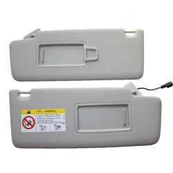 5TD857551 5TD857552 For VW Tiguan L Touran Kodiaq 2017-2024 Interior Front Left Right Sun Visor Panel Makeup Mirror with Cable