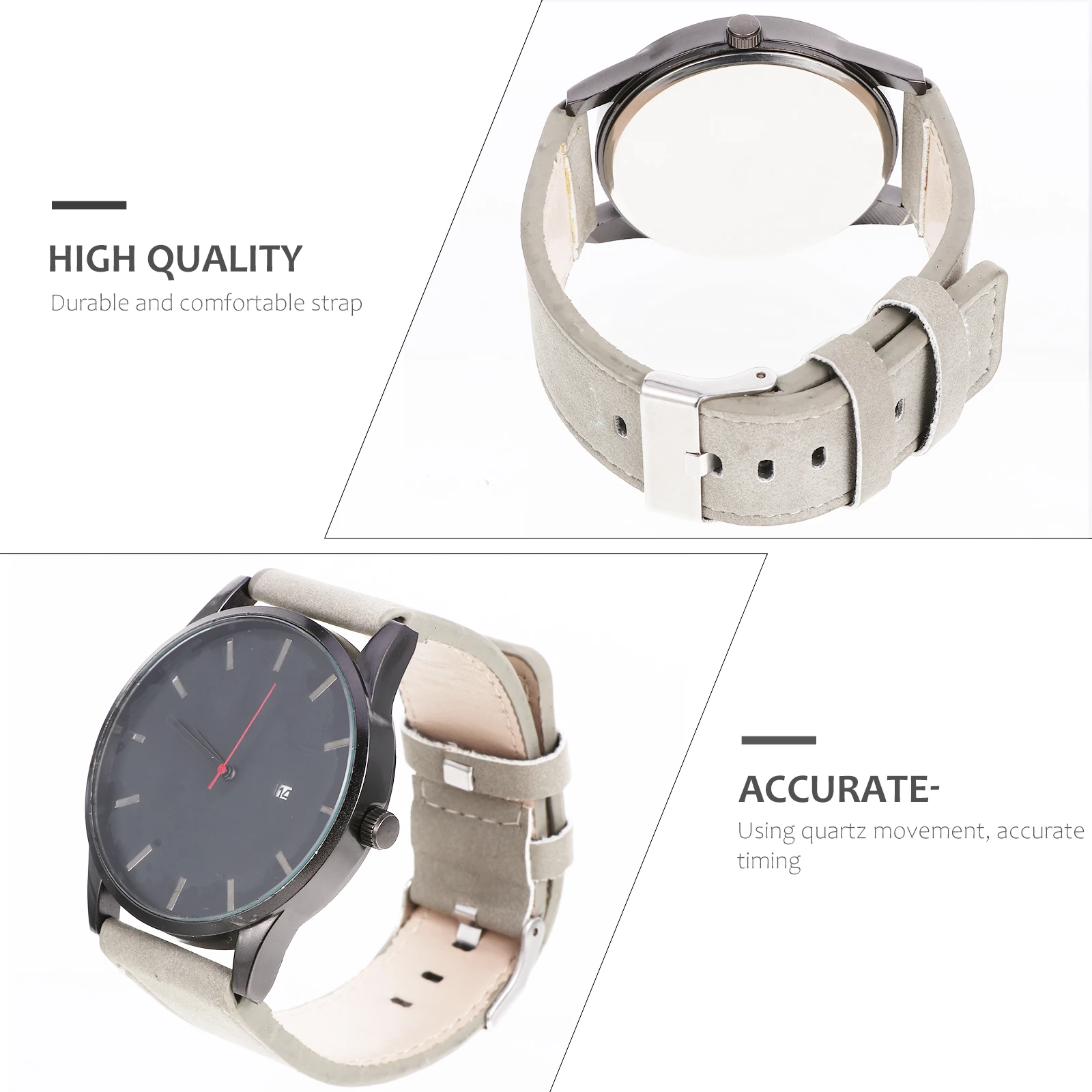 

Casual Watches for Men Quartz Vintage Fashion Buckle Material: Stainless Steel Lovers