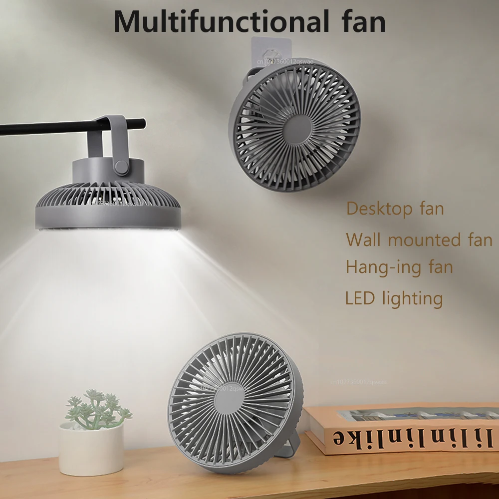 Desktop Fan Portable Fan Desktop Office Rechargeable Quiet Cooling Fans Three Speed Adjustment Suitable For Home Office