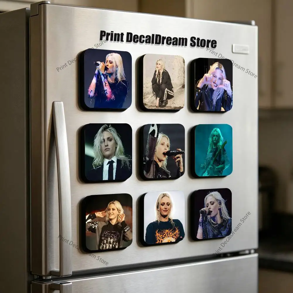 

Singer E-Emily A-Armstrong Magnetic Refrigerator Magnets Cute and Creative Refrigerator Magnets Souvenirs and Gifts