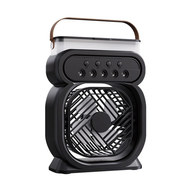 حار 3 في 1 مروحة مكيف الهواء المنزلية مبرد الهواء الصغير LED ضوء الليل المحمولة المرطب تعديل الهواء مروحة مكتب المنزل مروحة