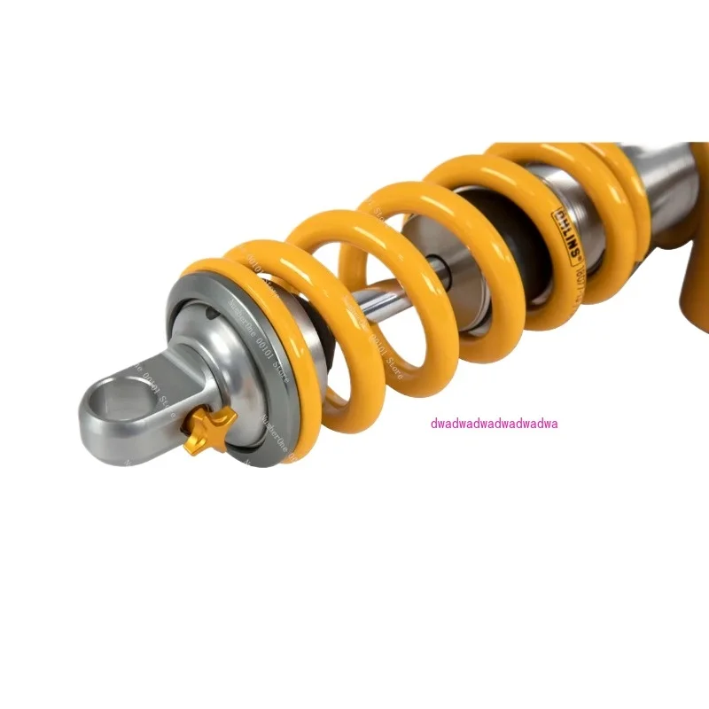 Rear spring shock absorber for bicycles