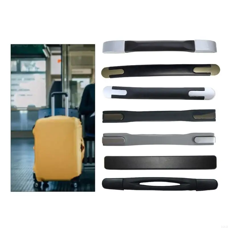 D0UD Luggage Handle Pull Replacement Travel Suitcase Box Accessories Strap Handles Grip Flexible Carrying Grips Spare Parts