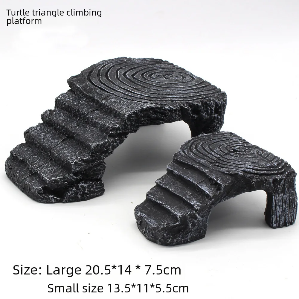 Animal Pet Supplies Tortoise Sunk Table Climbing Table Landscaping Tortoise Table Land Table Tortoise Island Reptile Hiding Hole