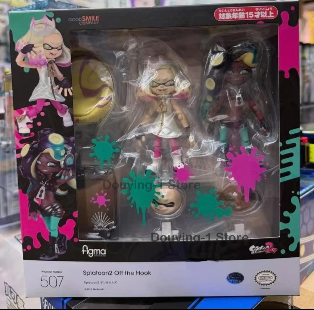 

В наличии: Новая оригинальная фигурка GSC 507 Figma Splatoon 2 - Осьминог (Off the Hook Squid Octopus) - Коллекционная игрушка, подарок, украшение