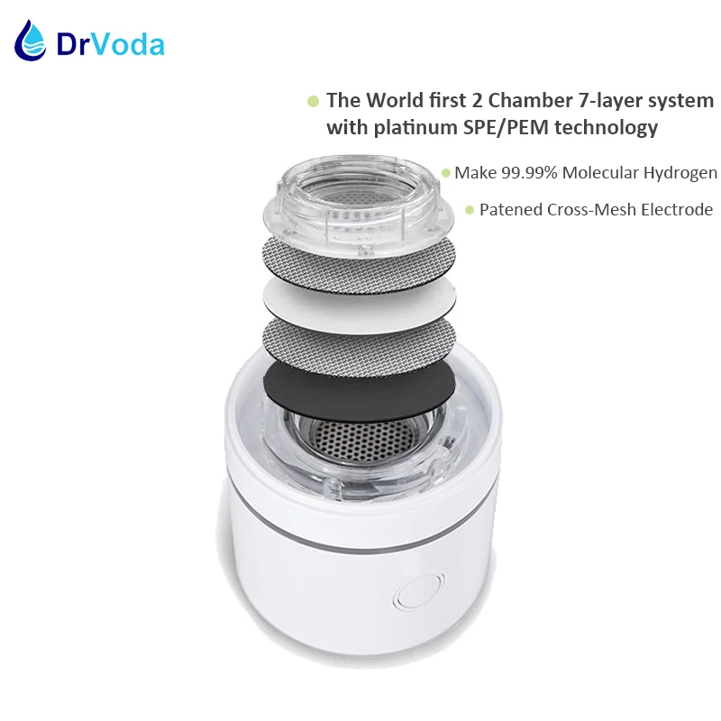 H2 Life SPE/PEM Hydrogen Water Generator ABS-FQ-02 Molecular Hydrogen Dissolved Water Ionizer Maker H2 CUP Hydrogenated Bottle