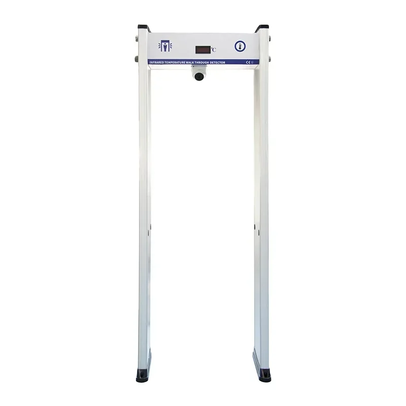 

High Quality Walk Through Security Fo Metal Detector with Front and Back Mini CCTV Camera and DVR Security Scanner