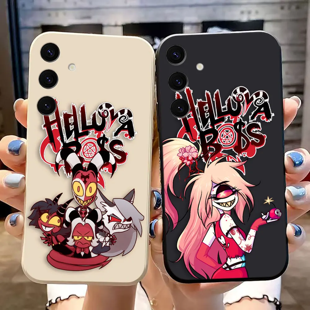 A-Alastor H-Hazbin Hotel AD Phone Case FOR Samsung Galaxy M80 M60 M53 M42 M33 M22 M12 M11 M10 M02 F02 A12 A11 A10 A7 A06 A05 S