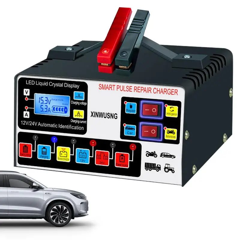 Car Battery Deep Cycle Battery Charger Starting Battery For Car Motorcycle Versatile Automotive Batteries Car Starter Batteries