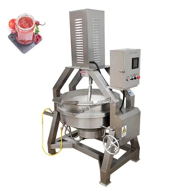 Industrial Planetary Mixer Machine Planetary Mixer 100L for Making Syrup Sugar Fruit Jam Cooking Machine