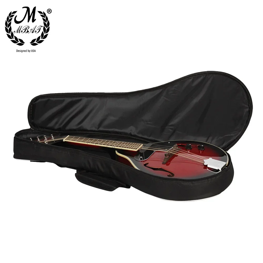 M MBAT Mandoline Tasche Baumwolle Gepolsterte Verdickte Rucksack Tragbare Gitarre Lagerung Fall Abdeckung Handtasche Musikinstrument Zubehör – Detail 8